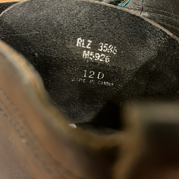 Polo Ralph Lauren Sportsman Dry Goods Country Cookie Ranger Boots Vintage Men 12 - Picture 15 of 15